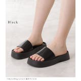 プラットフォームサンダル 厚底サンダル ストラップサンダル | レースレディース  | 詳細画像3 