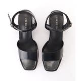 スクエアトゥチャンキーヒールサンダル サンダル ハイヒール | レースレディース  | 詳細画像15 