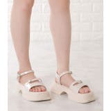 グラディエータープラットフォームサンダル 厚底サンダル グラディエーター | レースレディース  | 詳細画像13 