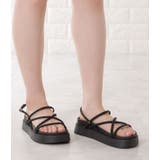 プラットフォームチューブストラップサンダル プラットフォームサンダル チューブ | レースレディース  | 詳細画像7 