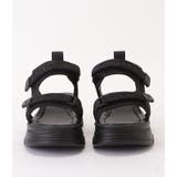 チェック柄プラットフォームサンダル スポーツサンダル チェック | レースレディース  | 詳細画像15 