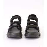 厚底スニーカーソールサンダル プラットフォームサンダル スポーツサンダル | レースレディース  | 詳細画像15 