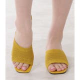 クロシェ風チャンキーヒールサンダル レディース 夏 | レースレディース  | 詳細画像11 