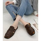 編み込み スリッパサンダル フラットシューズ | レースレディース  | 詳細画像11 