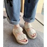 ダブルベルト 厚底 スポーツサンダル | レースレディース  | 詳細画像13 