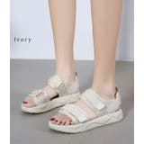 ダブルベルト 厚底 スポーツサンダル | レースレディース  | 詳細画像9 