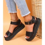 厚底 スポーツサンダル ダブルベルト | レースレディース  | 詳細画像6 