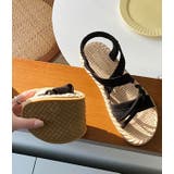 クロスベルト フラット サンダル | レースレディース  | 詳細画像15 