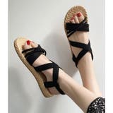 クロスベルト フラット サンダル | レースレディース  | 詳細画像5 