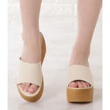 ウェッジソールミュールサンダル ウェッジソールサンダル 厚底サンダル | レースレディース  | 詳細画像14 