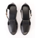 レザー調コンフォートストラップサンダル レディース オープントゥ | レースレディース | 詳細画像16