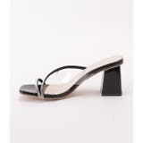 ビジューストラップミュールサンダル レディース オープントゥ | レースレディース  | 詳細画像19 