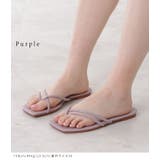 ストラップトングフラットサンダル レディース オープントゥ | レースレディース  | 詳細画像11 