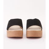 スエード調スリット厚底サンダル レディース ウエッジソール | レースレディース  | 詳細画像15 