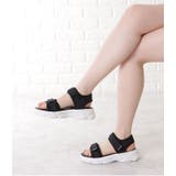 ミドルソールコンフォートストラップサンダル 女性 レディース | レースレディース  | 詳細画像5 