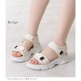 ミドルソールコンフォートストラップサンダル 女性 レディース | レースレディース  | 詳細画像9 