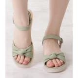 レザー調結びストラップサンダル 女性 レディース | レースレディース  | 詳細画像13 