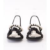 サテン×パール2WAYストラップサンダル 女性 レディース | レースレディース  | 詳細画像15 