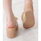 ビッグリボン厚底ウエッジサンダル 女性 レディース | レースレディース  | 詳細画像12 