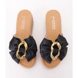 ビッグリボン厚底ウエッジサンダル 女性 レディース | レースレディース  | 詳細画像16 