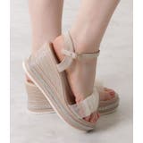 レースベルトストラップウエッジサンダル 女性 レディース | レースレディース  | 詳細画像13 