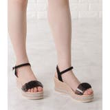 レースベルトストラップウエッジサンダル 女性 レディース | レースレディース  | 詳細画像6 