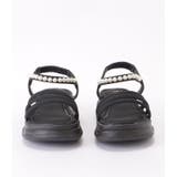 パール付き三連ストラップコンフォートサンダル 女性 レディース | レースレディース  | 詳細画像15 