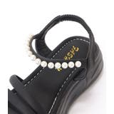 パール付き三連ストラップコンフォートサンダル 女性 レディース | レースレディース  | 詳細画像19 