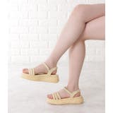 パール付き三連ストラップコンフォートサンダル 女性 レディース | レースレディース  | 詳細画像8 