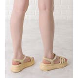 パール付き三連ストラップコンフォートサンダル 女性 レディース | レースレディース  | 詳細画像9 