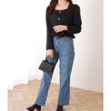 スクエアネック ペプラム フリル | レースレディース  | 詳細画像8 