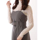 プチハイネック メロウ フリル | レースレディース  | 詳細画像11 