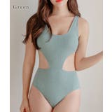 シンプル無地 バックデザイン ワンピース水着 | レースレディース | 詳細画像9
