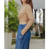 ロングパンツ付き 長袖セパレート 水着3点セット | レースレディース | 詳細画像4