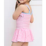 女児 リボン付き ボーダー | レースレディース | 詳細画像6