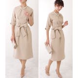 クルーネック リボン付き 5分袖 | レースレディース | 詳細画像15