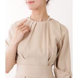 クルーネック リボン付き 5分袖 | レースレディース | 詳細画像17