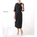 クルーネック リボン付き 5分袖 | レースレディース | 詳細画像3