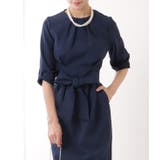 クルーネック リボン付き 5分袖 | レースレディース | 詳細画像8