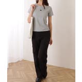 クラウン ワンポイント付 クルーネック | レースレディース  | 詳細画像10 