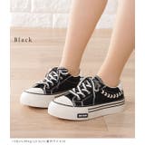 ダブルストラップ 配色 キャンバス | レースレディース  | 詳細画像2 