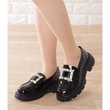 ビジュー付き エナメル調 ボリューム | レースレディース | 詳細画像3