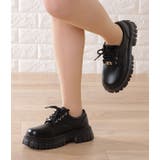 ラウンドトゥボリューム凹凸ストラップシューズ 女性 レディース | レースレディース | 詳細画像4