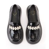 フェイクレザー パール付き 厚底 | レースレディース | 詳細画像16