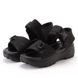 厚底 スポーツサンダル ダブルベルト | レースレディース  | 詳細画像1 