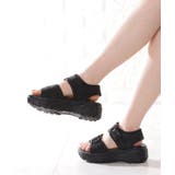 厚底 スポーツサンダル ダブルベルト | レースレディース  | 詳細画像5 