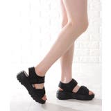 厚底 スポーツサンダル ダブルベルト | レースレディース  | 詳細画像9 