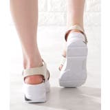 メタルアクセント 厚底 スポーツサンダル | レースレディース  | 詳細画像9 