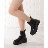 エナメル風 サイドゴア 厚底 | レースレディース  | 詳細画像4 