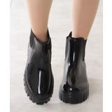 エナメル風 サイドゴア 厚底 | レースレディース  | 詳細画像6 